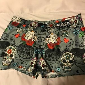 Beast ambition booty shorts